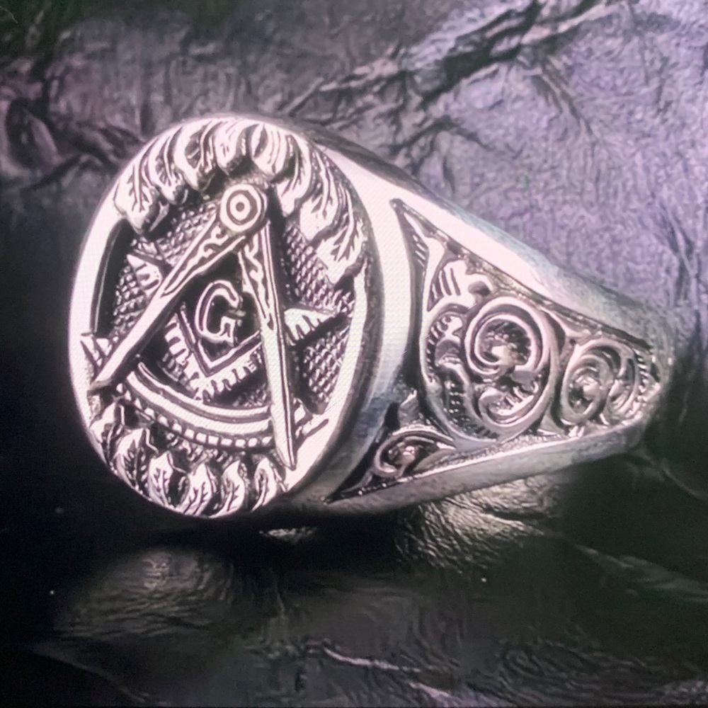 Miansai Silver Symbolic Ring View 3